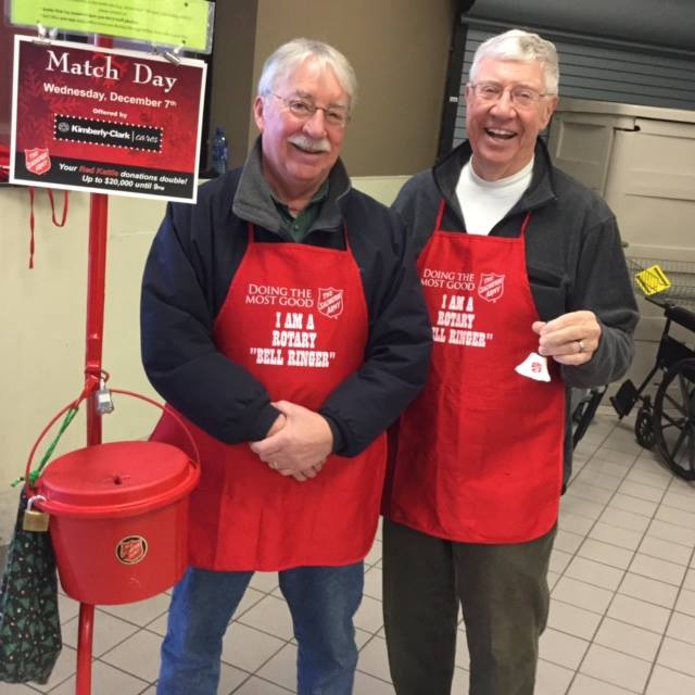 Volunteering for the Salvation Army